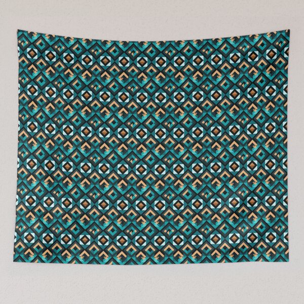 Item preview, Geometric pattern designed and sold by MidArtForge.