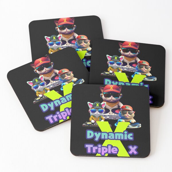 Item preview, DJing cats designed and sold by zzzozzo.