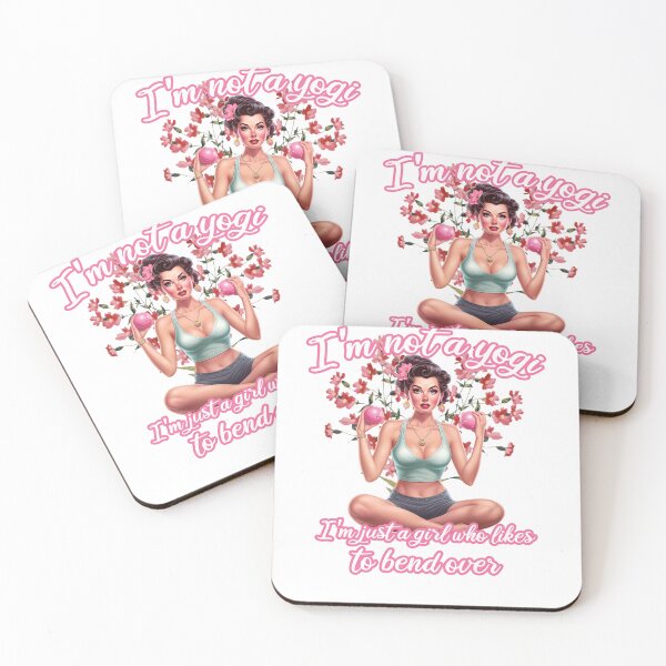 Item preview, Yoga Girl Unveiled: Bending over with Bliss and Style designed and sold by Animal-ink.