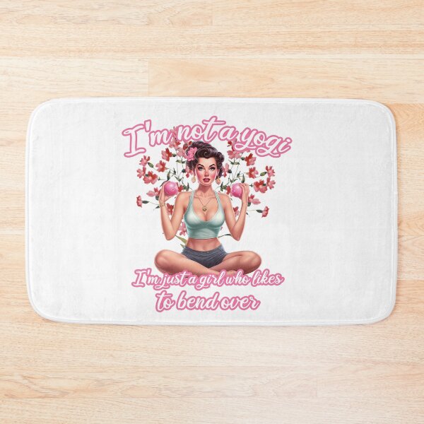 Item preview, Yoga Girl Unveiled: Bending over with Bliss and Style designed and sold by Animal-ink.