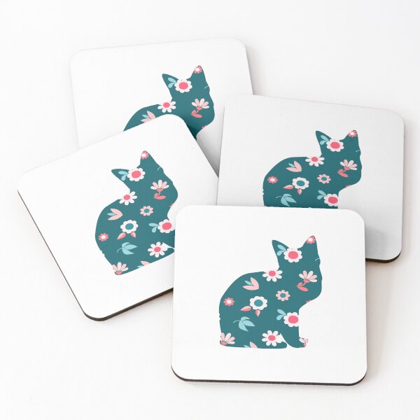 Item preview, Floral Cat designed and sold by moonlovedesigns.