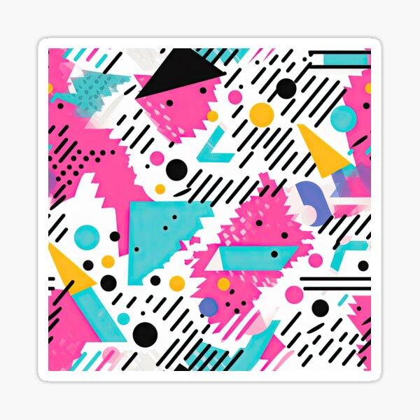 Item preview, 80s and 90s Retro Pop Pattern designed and sold by AeonAcademy.