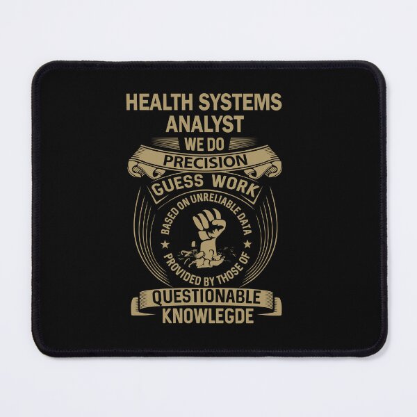 Item preview, Health Systems Analyst designed and sold by MiraclePitts.