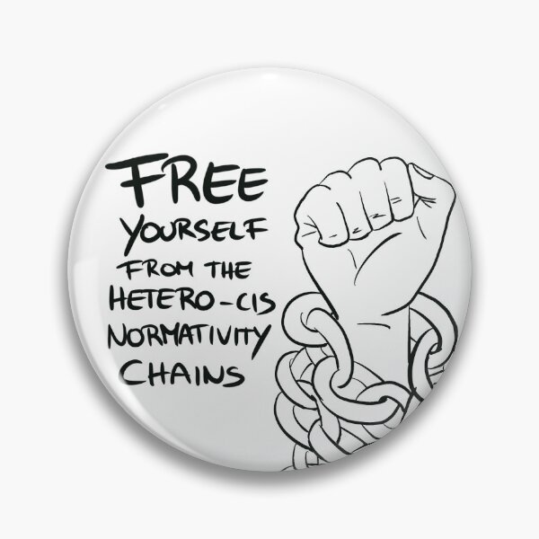 Item preview, free from hetero-cis-normativity designed and sold by gpanic.