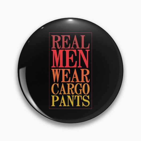 Item preview, Real Men Wear Cargo Pants - Funny designed and sold by Vector-Artist.