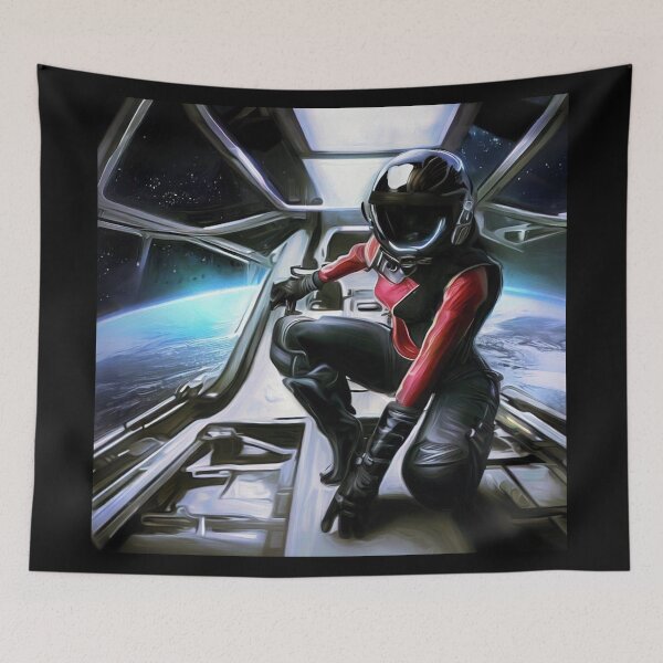 Item preview, SF Hero Aboard Spaceship 2 designed and sold by CrankyOldDude.