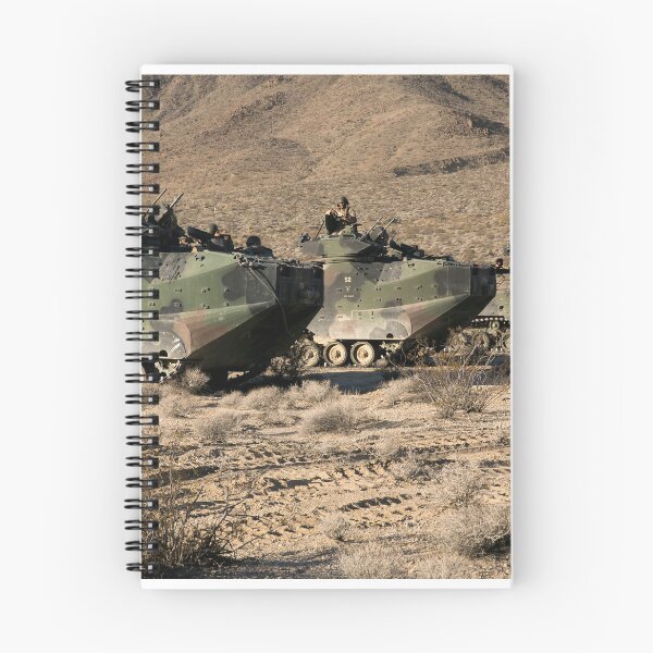 Item preview, STK109340M-Amphibious Assault Vehicle operators conduct a live-fire exercise. designed and sold by StocktrekImages.