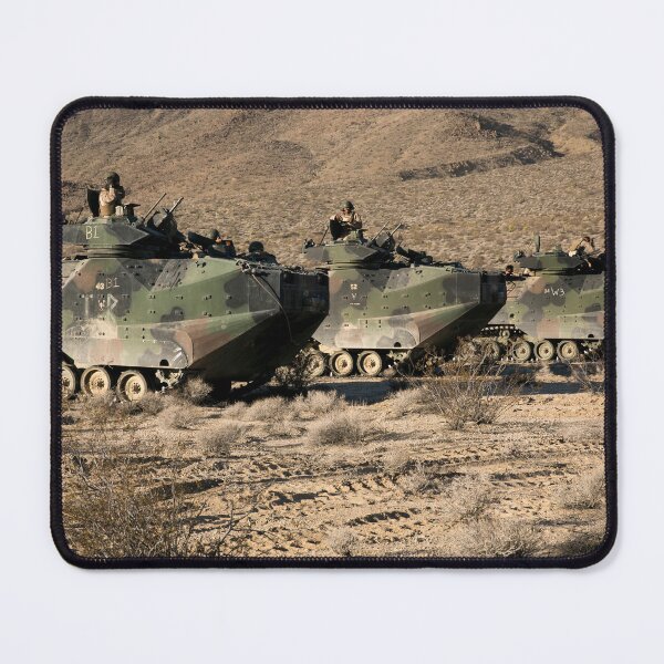 Item preview, STK109340M-Amphibious Assault Vehicle operators conduct a live-fire exercise. designed and sold by StocktrekImages.
