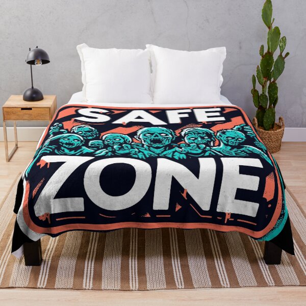 Item preview, Zombie apocalypse Safe zone Retro designed and sold by TomFrontierArt.