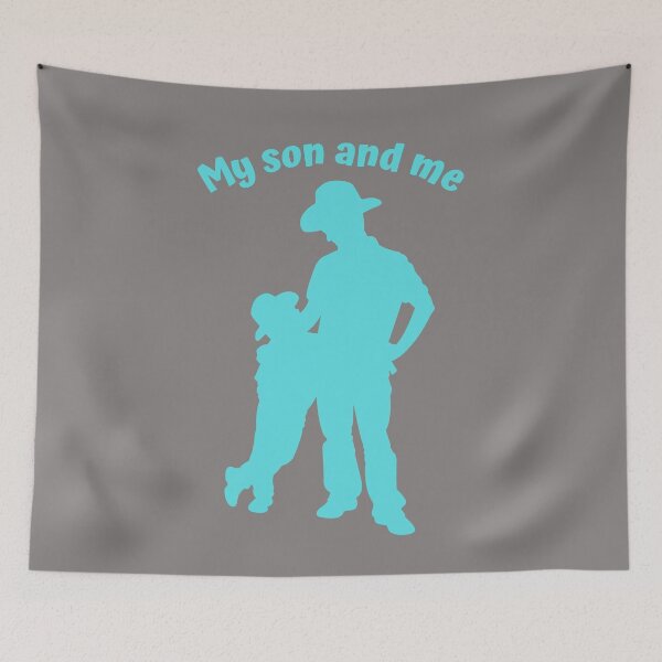Item preview, My son and me, dad and son, son and dad, dad, son,  designed and sold by GOLDENGARDENART.