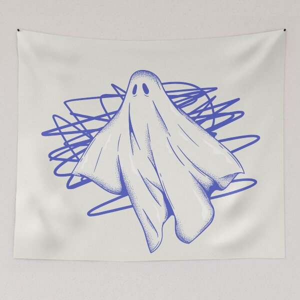 Item preview, Retro boo ghost empty soul designed and sold by VieBelieve.