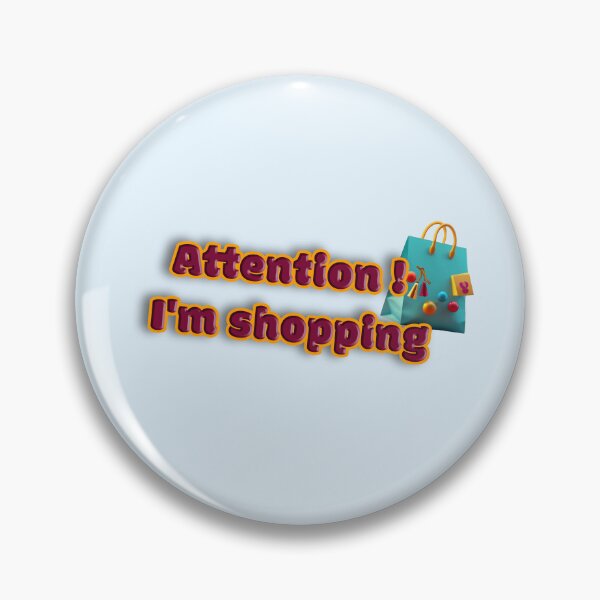 Item preview, Attention ! I'm shopping designed and sold by kreafox.