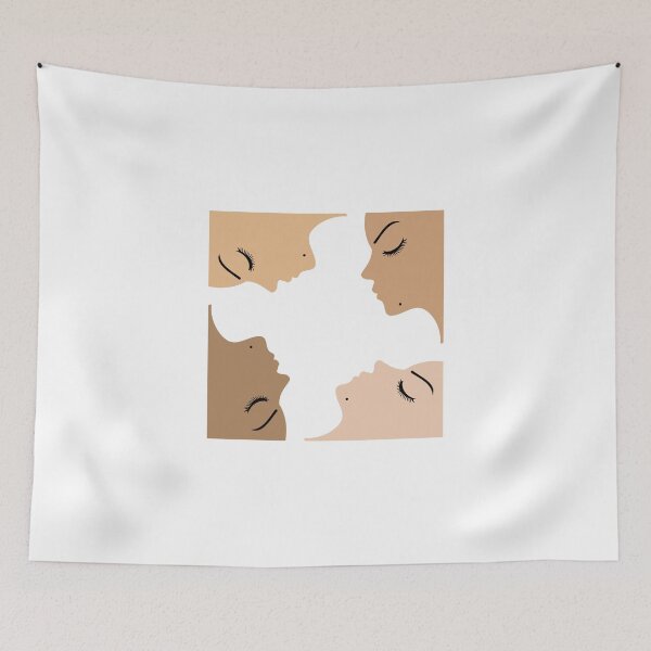 Item preview, unity amongst beautiful women of different ethnicity  designed and sold by Shawlin Islam.