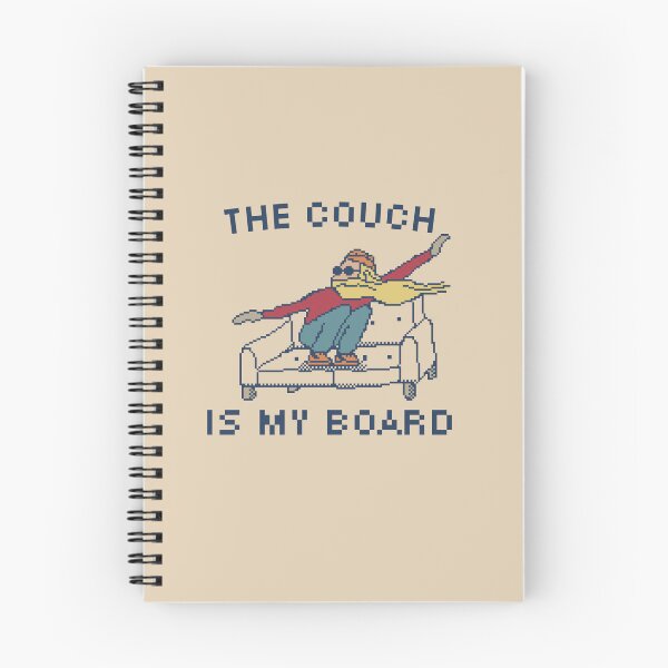 Item preview, The Couch Is My Board designed and sold by pxlboy.