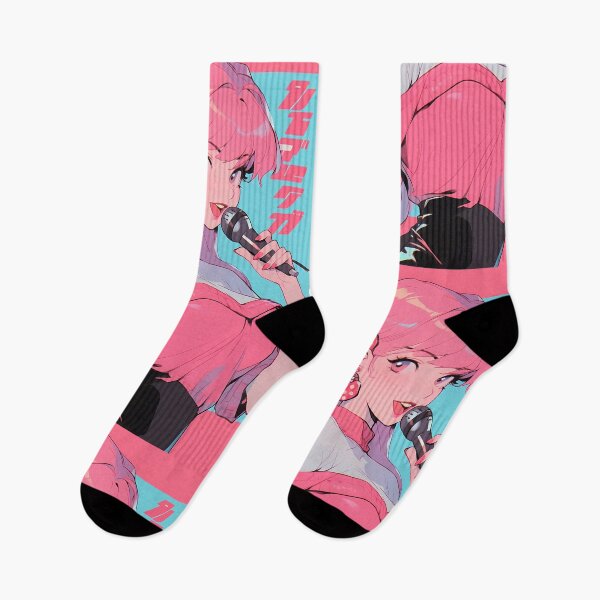 Item preview, Bubblegum Pink, City Pop retro anime girl designed and sold by octoboobs.