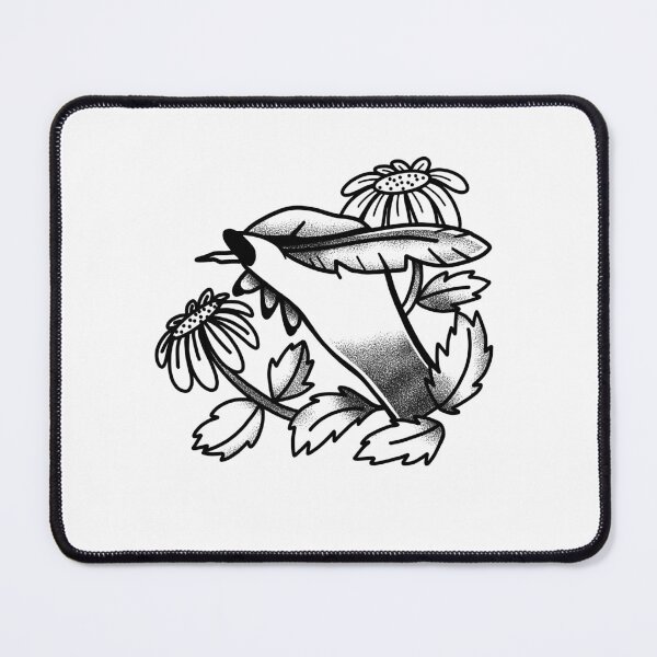 Item preview, Witchcore Dark Boho Tattoo Hand drawing Flowers designed and sold by jazzydevil.