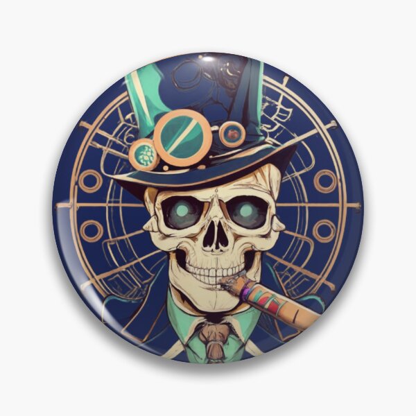 Item preview, Steampunk Skeleton with Cigar designed and sold by GearsBones.