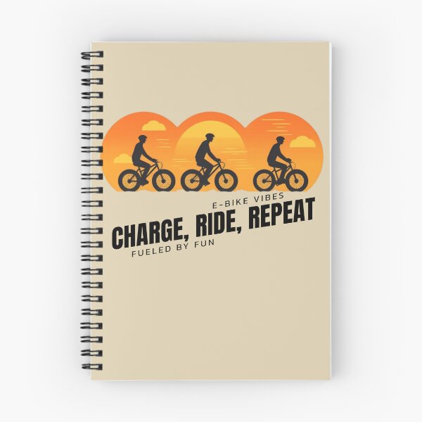 Item preview, Charge, ride, repeat - Dirt biking - Gravel biking - E biking - Electric bike - ebikes - Electric bicycle designed and sold by JansenGS.