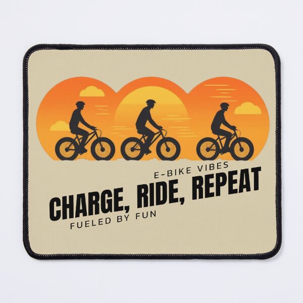 Item preview, Charge, ride, repeat - Dirt biking - Gravel biking - E biking - Electric bike - ebikes - Electric bicycle designed and sold by JansenGS.