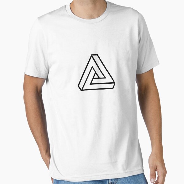 Vista previa del artículo con la obra «Triángulo de Penrose», diseñado y vendido por xelxius.