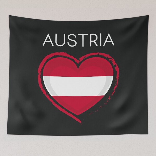 Item preview, Austria Flag - Austria Love designed and sold by Sketch-Shack.