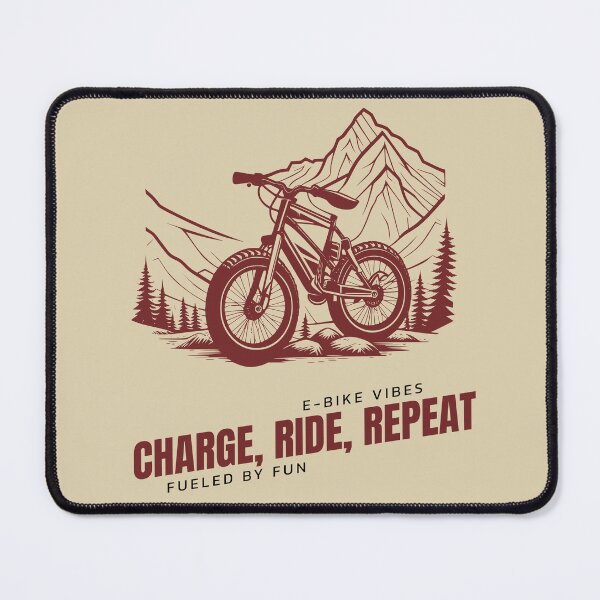 Item preview, Charge, ride, repeat - Dirt biking - Gravel biking - E biking - Electric bike - ebikes - Electric bicycle designed and sold by JansenGS.