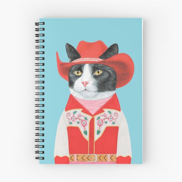 Item preview, Tuxedo Cat Cowboy designed and sold by AnimalCrew.