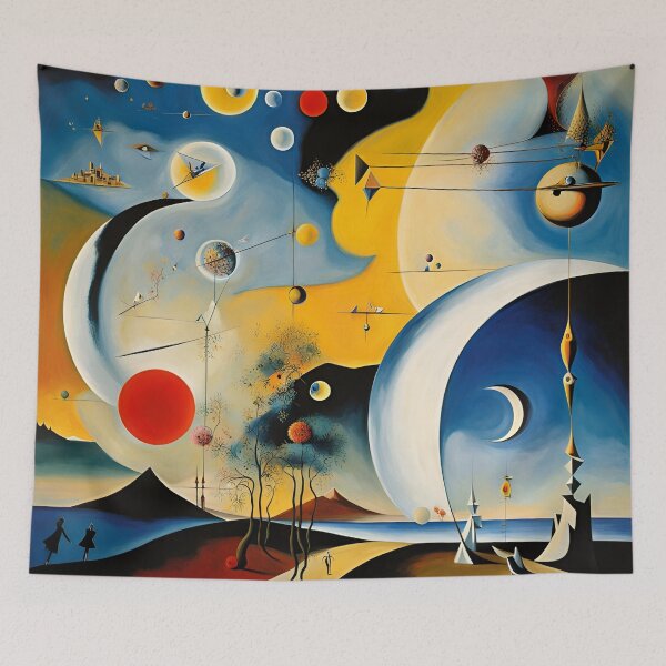 Item preview, Surreal Boundless Imagination: Exploring Cubist Visions designed and sold by artmanikin.