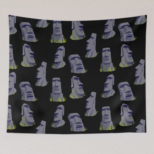 Item preview, Easter Island Moai Heads designed and sold by ArtisShops.