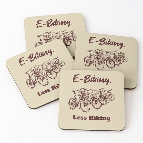 Item preview, E-biking, less hiking - Dirt biking - Gravel biking - E biking - Electric bike - ebikes - Electric bicycle designed and sold by JansenGS.
