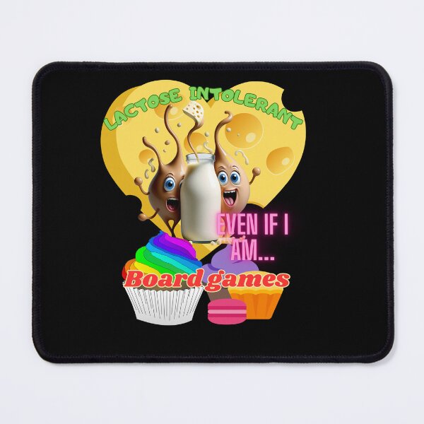 Item preview, LACTOSE INTOLERANT EVEN IF I AM BOARD GAMES designed and sold by carlos crane.
