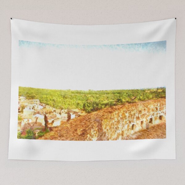 Item preview, Cityscape with wood from the castle tower designed and sold by Giuseppe Cocco.