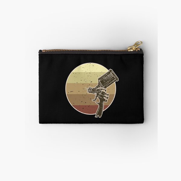 Item preview, Auto Body Painting Paint Spray Gun round retro distressed design for Car painters  designed and sold by venomousvector.