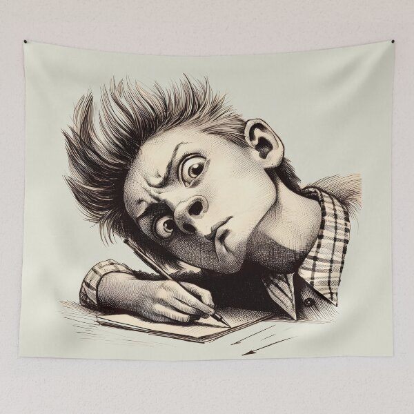 Item preview, I'm doing my homework designed and sold by AyrDigitalArt.
