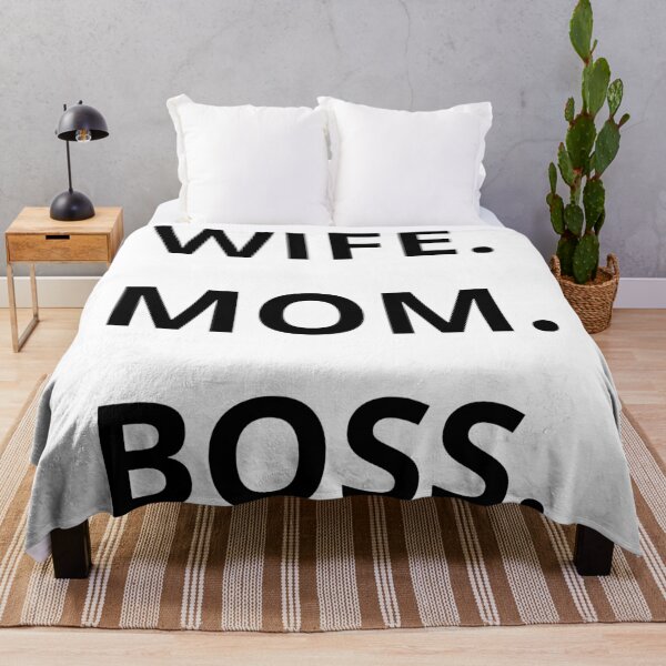 Item preview, Wife. Mom. Boss. designed and sold by MagoDelDiseno.