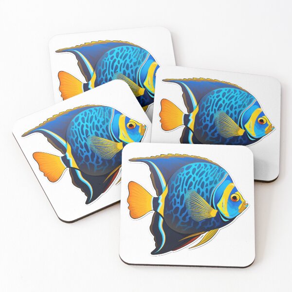 Item preview, Blue angelfish designed and sold by DiveIntoDesigns.