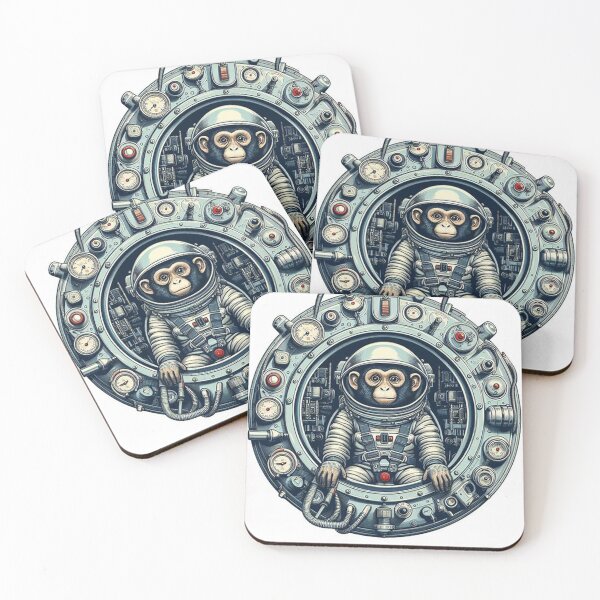 Item preview, Space Monkey designed and sold by JumpingTracks.