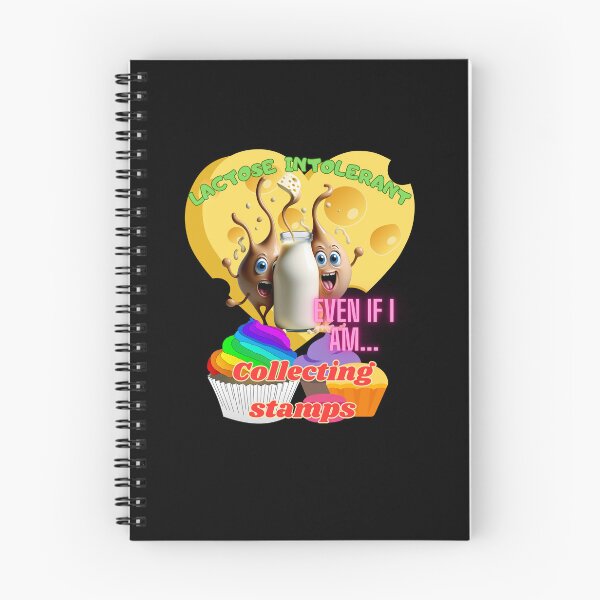 Item preview,  LACTOSE INTOLERANT EVEN IF I AM COLECTING STAMPS designed and sold by carlos crane.