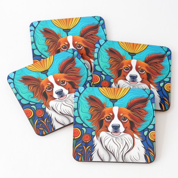 Artikelvorschau, Papillon Psychedelischer Jugendstil entworfen und verkauft von typogracat.