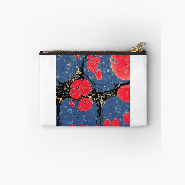 Item preview, marbling art red tulip drawing pattern designed and sold by melektesla.