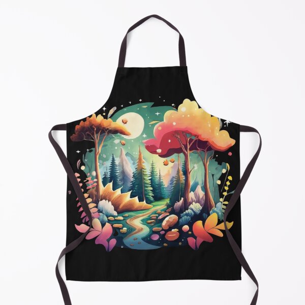 Item preview, A stream in a mystical forest designed and sold by Aktio Design.