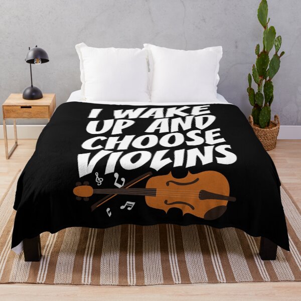 Item preview, Violin Player Wake Up Choose Violins Fiddle Violinist designed and sold by EDcreations.