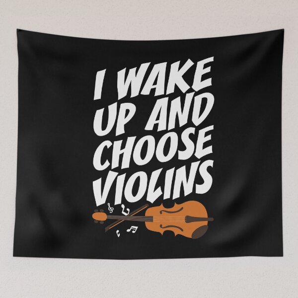 Item preview, Violin Player Wake Up Choose Violins Fiddle Violinist designed and sold by EDcreations.