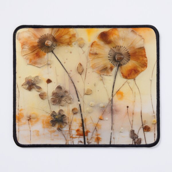 Item preview, Encaustic wax and watercolor flower, fungi and grasses 11 designed and sold by EmilyDayDreams.