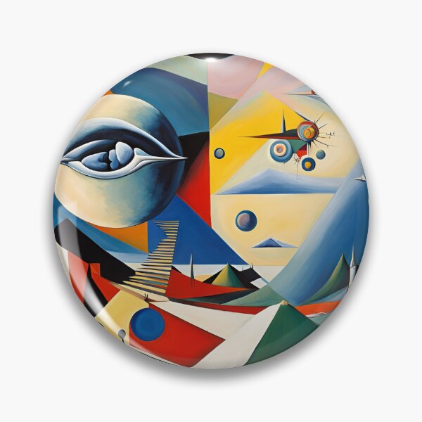Item preview, A Surreal Symphony of Color: Exploring Abstract Cubism designed and sold by artmanikin.