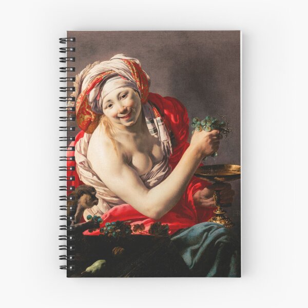 Item preview, Bacchante with Ape: 17th Century Art by Ter Brugghen designed and sold by TheSoulOfArt.