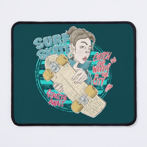 Item preview, Surf skate - streets await designed and sold by motylanoga.