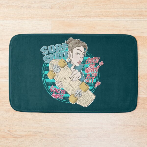 Item preview, Surf skate - streets await designed and sold by motylanoga.