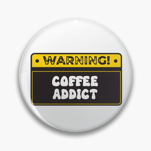 Item preview, Human Warning Label Coffee Addict  designed and sold by Jajulile.