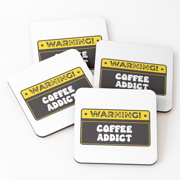 Item preview, Human Warning Label Coffee Addict  designed and sold by Jajulile.